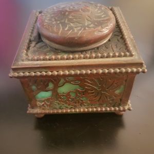 Tiffany studios antique ink well